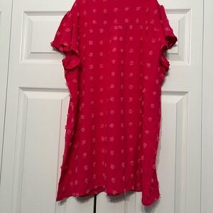 Elegant Red Blouse for Women